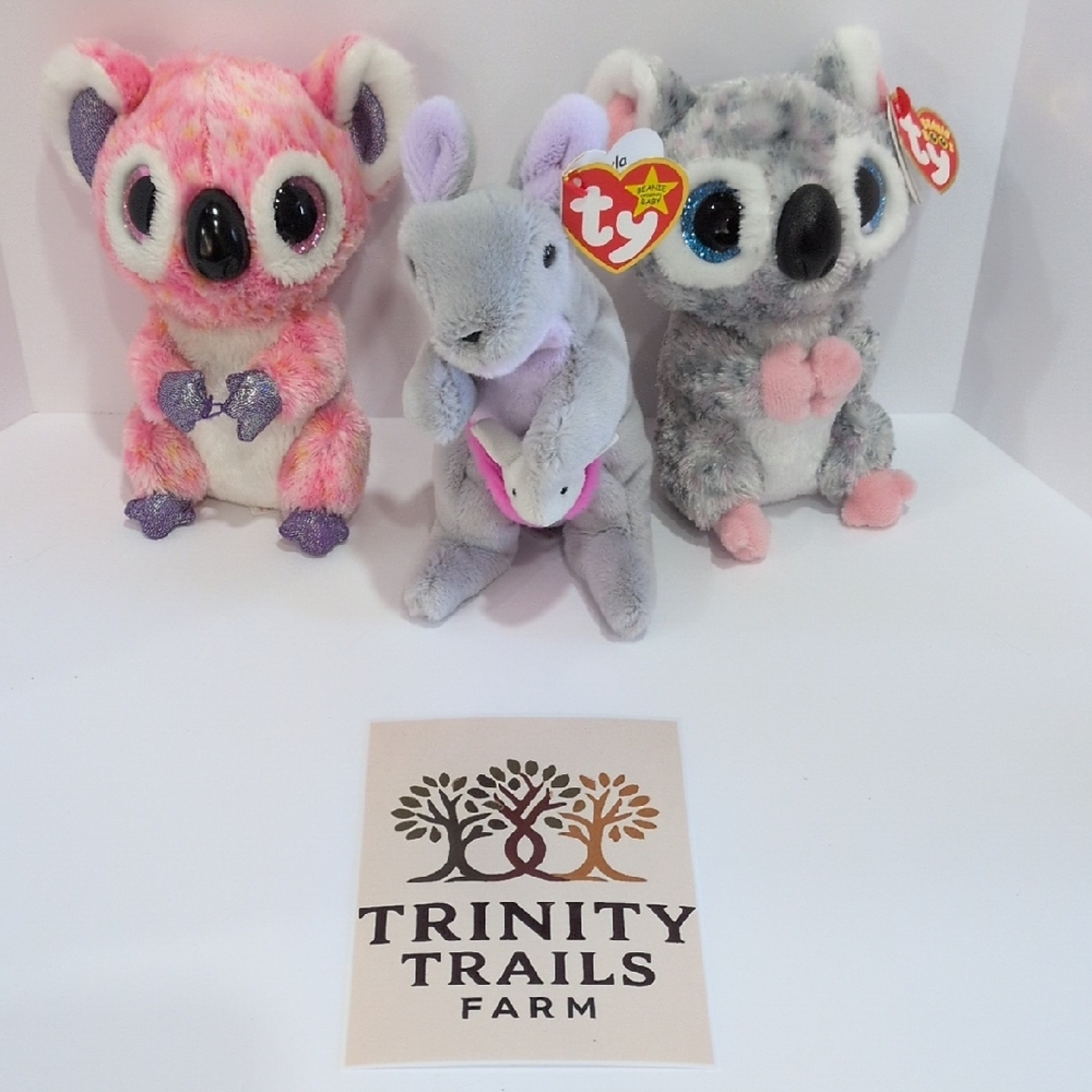 TY Beanie Aussie "Down Under" Trio